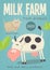 Milk Farm Poster