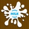 Milk Food Emblem