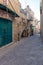 Milk Grotto Street deserted due to coronavirus in Bethlehem in the Palestinian Authority, Israel