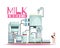 Milk Manufacturing Background Composition