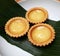 Milk pies or custard tarts