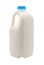 Milk in a Plastic Container (with clipping path)