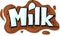 Milk - text tag