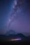 Milky way at Bromo