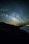 Milky way in Caldera De Taburiente Nature Park, La Palma Island, Canary Islands, Spain