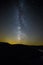 Milky way in La Pertusa Church, Lleida, Spain