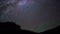 Milky Way in the mountains. Pamir, Tajikistan. 4K