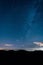 The Milky Way in the night sky, from Skyline Drive in Shenandoah National Park, Virginia