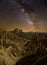 Milky Way over the desert