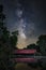 Milky Way Over Mill Creek - Indiana