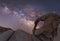 Milky Way over Mobius Arch  Alabama Hills, California