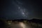 Milky Way over the Mojave desert