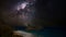 Milky Way over Morro Dois Irmaos, Fernando de Noronha, Brazil