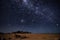 Milky Way over pinnacles