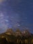 Milky Way Rising Over the Canadian Rocky Mountains