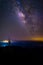 The Milky Way seen from Clingman\'s Dome, Great Smoky Mountains N