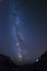 Milky Way and stars from Ventotene island. Italy.
