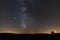 The Milky Way in a summer sky in France