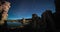 Milky Way timelapse in Night Sky Over Mono Lake, California