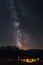 Milkyway over the Gotzenalm near Koenigssee,Bavaria