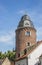 Mill tower in the historic center of Kranenburg