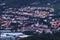 Millau panorama at night