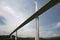 Millau viaduct and the Tarn Valley