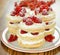 Millefeuille with raspberry