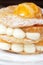 Millefeuille with tangerine