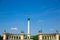 The Millenium Monument on the heroes square in Budapest