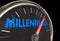 Millennials Speedometer Young Demographic Group