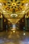 Millennium Biltmore Hotel interior. The interior of the hotel is decorated with frescos and murals, massive wood-beamed ceilings,