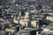 Millennium bridge and St. Paul, London, top view