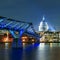 Millennium Bridge and St Pauls