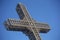 Millennium Cross detail at Vodno Hill in Skopje