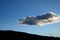 Millennium cross and a floating cloud