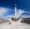 The Millennium Monument at Heroes\' Square. Budapest, Hungary