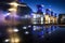 Millennium Square Bristol at night