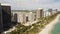 Millionaires row of condominiums Bal Harbour Florida Miami