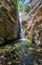 The Millomeris waterfall. Platres, Cyprus