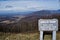 Mills Gap Overlook from the Blue Ridge Parkway