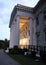 Mills-Livingston Mansion on the Hudson River, Ionic columns portico of the main facade, Staatsburg, NY