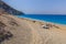Milos beach on Lefkada island, Greece