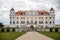 Milotice castle, Chateau uniquely preserved complex of baroque buildings and garden architecture, South Moravia, Czech Republic