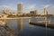 Milwaukee seen from marina