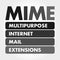 MIME - Multipurpose Internet Mail Extensions