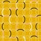 Mimimal stylish of line circle trendy modern style seamless pattern on vector ,Design for fashion fabric ,web,wallpaper ,and all
