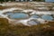 Mimulus Pool, a thermal feature in the West Thumb Geyser Basin of Yellowstone National Park