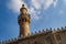 minaret above the al-Aqmar Mosque in Cairo, Egypt