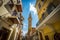 The minaret of Achmet Aga in Chania of Crete, Greece. The mosques in Crete are the remains of the Muslims Ottomans who used to